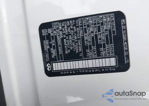 2019 Infiniti Qx50 Luxe z USA, uszkodzony, nr VIN 3PCAJ5M35KF144652